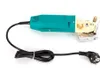 An electric fabric cutter with a power cord and plug, shown against a white background. Produktbild-Vorschau