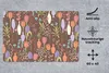 MuchoWow® Schreibtischunterlage Blumen - Vase - Muster Produktbild-Vorschau 2