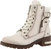 A single white boot is shown against a white background. Voir les images du produit