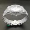A close-up studio shot of a diamond-encrusted watch. Produktbild-Vorschau