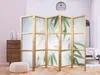 Paravent XXL Bamboo Blätter 225x171 cm - 5-teilig - Produktbild-Vorschau 2