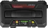 A close-up, front-facing view of a black Lokithor AW401 jump starter device with a digital display. Voir les images du produit