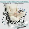 Gaming-Stuhl ergonomisch, Fußstütze, Stoff, verstellbar, Produktbild-Vorschau 9