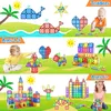 Magnetische Fliesen Kinderspielzeug STEM Magnet Spielzeug Produktbild-Vorschau 4