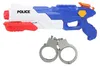 Polizei Wasserpistole mit Handschellen 40cm Produktbild-Vorschau 2