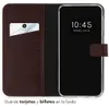 Funda de Cuero Auténtico tipo Libro para Samsung Galaxy A57 Vista previa de la imagen del producto 3