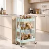Sekey Rollwagen Küche 30 cm Breit Servierwagen Metall mit Produktbild-Vorschau 8