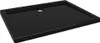 vidaXL Duschtasse ABS Rechteckig Schwarz 80x100 cm Produktbild-Vorschau 1