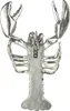 GILDE Figur Hummer Lobster silberfarben H. 41,5 cm, 61411 Produktbild-Vorschau 4