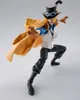 A full-body shot of an action figure of the character Sabo from One Piece, posed dynamically against a plain background. Produktbild-Vorschau