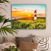 MuchoWow® - Leinwandbilder - Leuchtturm - Natur - Sonne - Produktbild-Vorschau 2