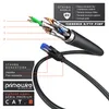 Primewire Patch kábel CAT 8 s bavlneným plášťom - Náhľad obrázku produktu 3