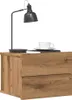 vidaXL Comodini da parete 2 pz. Rovere artigianale 40x32x30 Anteprima dell’immagine prodotto 2
