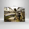 Bilder auf glas - Paintball Pistole Spieler - 100x70cm - Produktbild-Vorschau 3