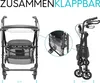 Leichter Indoor Rollator IR10+ Rot - Wohnungsrollator Produktbild-Vorschau 5