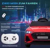 HOMCOM Elektro Kinderauto 12V Elektrofahrzeug Audi E-tron Produktbild-Vorschau 6