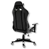 A black gaming chair viewed from the back and side. Podgląd zdjęcia produktu