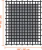 VEVOR Frachtnetz, 3020 x 2670 mm, LKW-Ladeflächennetz, 4 Produktbild-Vorschau 8