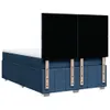 Maison Exclusive - Boxspringbett mit Matratze Blau 160x200 Produktbild-Vorschau 6