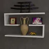 Skye Decor, Jenika - White, mensole da parete, bianco, 60 x Anteprima dell’immagine prodotto 1
