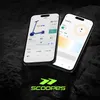 Elektrický skútr Scoopes 7800 mAh 350 W dojezd 30 km lehký Náhled obrázku produktu 10