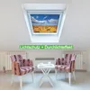 Wallario Lichtschutzbild, Dekorativer Sichtschutz Produktbild-Vorschau 2