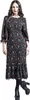 Hell Bunny Langes Kleid Damen Lilth Maxi Dress multicolor S Produktbild-Vorschau 3