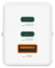HAMA Chager 2x USB-C 1x USB-A GaN 100W Blanc Voir les images du produit 14