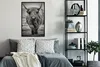 MuchoWow® Gerahmtes Poster Schottischer Highlander - Produktbild-Vorschau 4