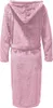 REDBEST Uni-Bademantel Perris" mit Kapuze mauve M" Produktbild-Vorschau 2