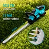 Akku Heckenschere, 21" Klingen Heckenschere mit 2 × 4000mAh Produktbild-Vorschau 3