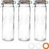 Glas-Spaghetti-Gläser – 2 Liter – Orangefarbenes Siegel – Produktbild-Vorschau 1