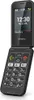 A black Emporia flip phone is shown against a white background. Náhled obrázku produktu