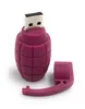 Onlineworld2013 Handgranate Sprengbombe Bombe lila Funny Produktbild-Vorschau 2