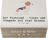 Mr. & Mrs. Panda Geschenkbox Liebevoller Foxhound 22 x 15 Produktbild-Vorschau 3