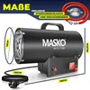 MASKO® Termoventilatore a gas, riscaldatore a gas, cannone Anteprima dell’immagine prodotto 6
