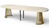 Großer runder Esstisch RO-7 Ø 110 cm ausziehbar bis 310 cm Produktbild-Vorschau 8