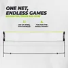 VirtuFit Badminton- und Tennisnetz – 510 cm – Inklusive Produktbild-Vorschau 3
