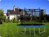 Trampolina ogrodowa 8ft/252cm z siatką wewnętrzną i Náhľad obrázku produktu 10