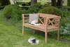 Gartenbank Friesenbank Teakholz Serie Föhr, 1.3 m breit, Produktbild-Vorschau 2