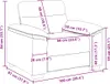 vidaXL Sessel Weiß 100x81x84 cm Kunstleder Produktbild-Vorschau 8