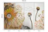 Muralo Vlies Fototapete ABSTRAKTION Blumen Blätter Vögel Produktbild-Vorschau 2