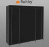 Faltbarer Kleiderschrank aus Stoff 170x170cm Ruhhy 21744 Produktbild-Vorschau 11