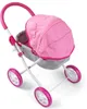 Milly Mally Doll Pram Dori Prestige 60 Cm Rose/Gris Voir les images du produit 9