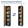 Étagère à 5 niveaux Armoire de classement avec 4 étagères Voir les images du produit 4