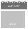 Heye Kalender 2027 Wochenquerplaner, blau, 32,5 x 9,3 cm, 2 Produktbild-Vorschau 10