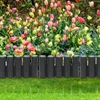 Jiubiaz Rasenkante Holzoptik Beeteinfassung Beetbegrenzung Produktbild-Vorschau 7