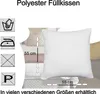 Kopfkissen Füllkissen 55x55 cm Polyester Kissenfüllung Produktbild-Vorschau 2