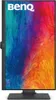 A vertical monitor displaying a colorful abstract image with the BenQ logo at the top left. Produktbild-Vorschau