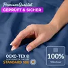EllaTex Premium Mikrofaser Bettwäsche 155x200 + 80x80 cm – Produktbild-Vorschau 5